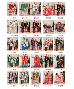 Conjunto <span class=keywords><strong>de</strong></span> Pijamas Navideños con Estampado 'Somos Familia' a Cuadros Blancos y Negros para Familias, Parejas y Perros - Product Image 4