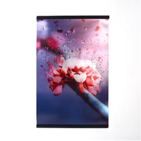 Cadre photo mural avec effet métallique, impression douce, œuvre d'art moderne, décoration murale personnalisée pour la maison