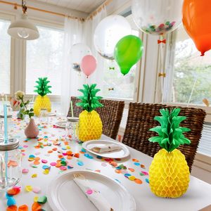 36CM Décorations d'<span class=keywords><strong>ananas</strong></span> Tropical Party Summer Hawaiian Luau Party <span class=keywords><strong>Ananas</strong></span> Nid d'abeille Centres <span class=keywords><strong>de</strong></span> <span class=keywords><strong>table</strong></span> pour tables suspendues - Product Image 6