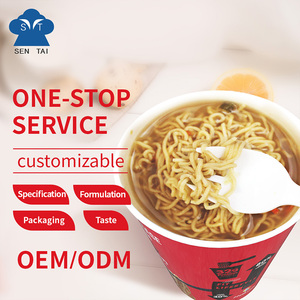 Cao-protein thịt bò hương vị cup Ramen low-carb ngay lập tức không chiên thực vật dựa trên chay Halal chứng nhận Hộp bao bì - Product Image 3