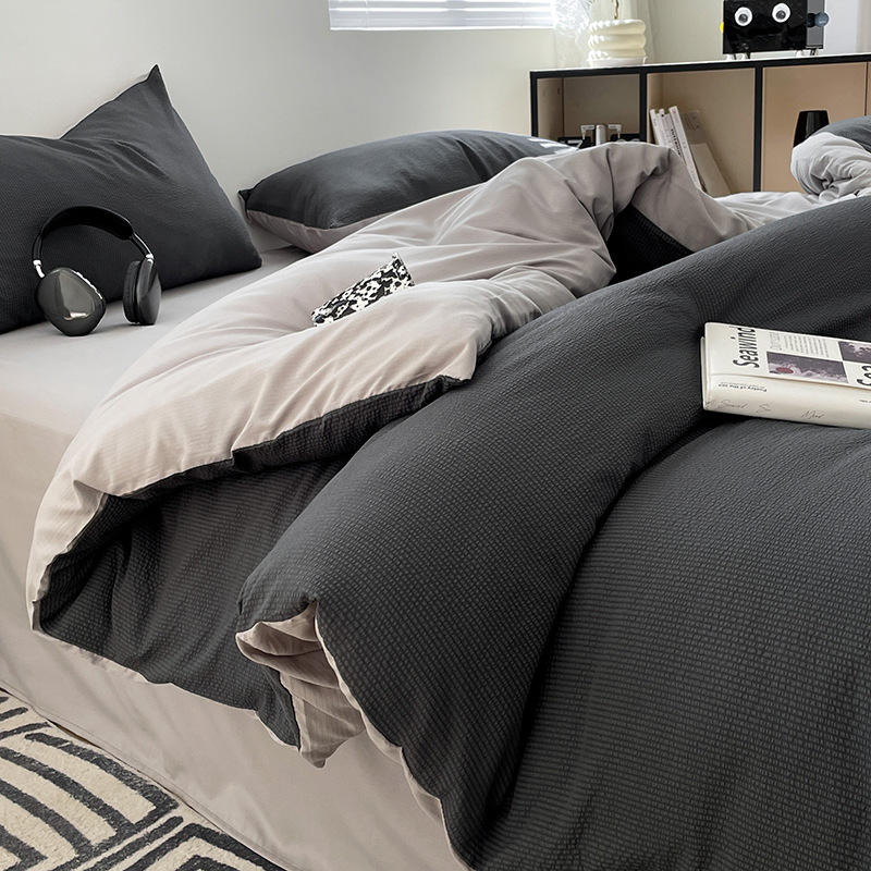 Noir avancé gris élégant