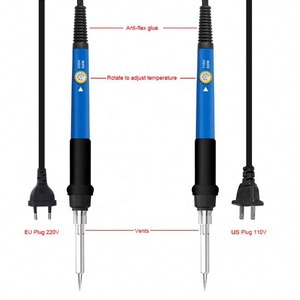 ชุดหัวแร้งบัดกรี 19-IN-1 พร้อมมัลติมิเตอร์ดิจิตอล LCD หัวแร้งบัดกรี 60W หัวแร้ง 5 ชิ้น ปลั๊ก EU/US - Product Image 3