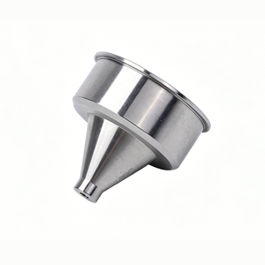 Stainless Steel Tri-Clamp Funnel, Sanitary Grade Conical Hopper, 304/316L Polished Filling Funnel for Food & Beverage, Pharma, L - Product Image 2