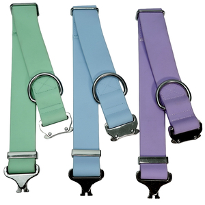 Waterproof PVC <b>Dog</b> <b>Collar</b> Thick Wide Heavy Duty <b>Collar</b> with Quick Release Buckle & Luxury Hardware for Medium <b>Large</b> <b>Dogs</b> - Product Image 2