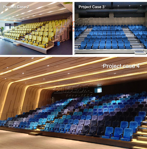 De Madera apoyabrazos auditorio motorizado gradas Interior Tela asientos asiento plegable estadio silla - Product Image 3