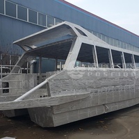 Catamaran touristique, bateau de passagers de qualité supérieure, en aluminium marin de grade 5083, ferry pour passagers