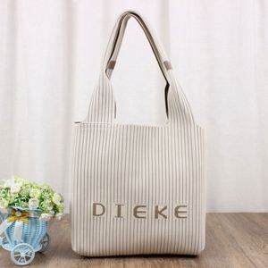 Sac fourre-tout en polyester tricoté imperméable, style campagnard, imprimé par transfert thermique, motif personnalisé, nouvelle collection 2025, vente en gros - Product Image 4