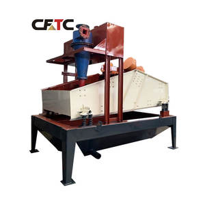 Machine professionnelle de récupération de sable fin, directement de l'usine, déshydratation haute efficacité, moteur en acier pour l'exploitation minière, PLC - Product Image 5