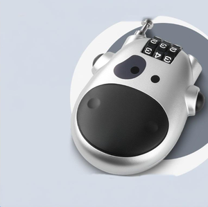 Bloqueo <span class=keywords><strong>de</strong></span> contraseña <span class=keywords><strong>de</strong></span> dibujos animados <span class=keywords><strong>Internet</strong></span> Celebrity <span class=keywords><strong>Cable</strong></span> <span class=keywords><strong>de</strong></span> acero equipaje locomotora bicicleta cochecito casco vaca coche portátil - Product Image 2