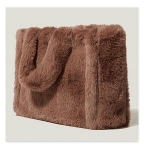 Borsa Invernale Morbida in Finta <span class=keywords><strong>Pelliccia</strong></span> Grande Borsa a Tracolla Pelosa Borsa a Mano Soffice e Peluche - Product Image 6