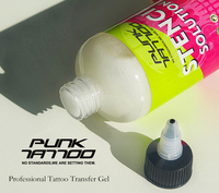 Gel de transfert pour tatouages temporaires style punk, sûr et hygiénique, avec cinq senteurs claires, catégorie de produit : pochoirs de tatouage