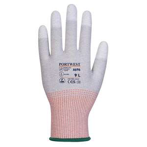 PORTWEST-Gant polyuréthane coupe doigt A696G6RXL LR13 ESD (12 paires)-GANTS EAN 5036146014910 - Product Image 2