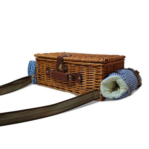 JY nuovo design fatto a mano natura rattan <span class=keywords><strong>nero</strong></span> all'ingrosso salice <span class=keywords><strong>vimini</strong></span> personalizzato <span class=keywords><strong>cesto</strong></span> da picnic set con coperchio per 4 persone - Product Image 5