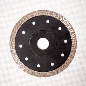 M4 Thin Tile Mesh Turbo Blade Disc Cuter Tile Cutter Saw Blade, Cutting Marble Ceramic Blade, Diamond Tile Tools 5in Turbo blade