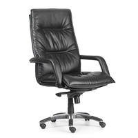 Chaise de bureau de direction moderne ergonomique inclinable et pivotante Chaise de patron en cuir PU Prix d'usine Ascenseur confortable Bureau de direction