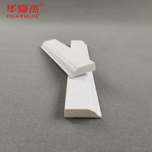 Moderno 12ft Blanco Pequeño PVC Zócalo A prueba de humedad <span class=keywords><strong>Colonial</strong></span> Stop Diseño de vinilo contemporáneo - Product Image 6