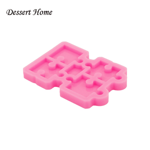 DY0135 Khuôn Móc Khóa Sáng Bóng DIY Chế Tạo Khuôn Nhựa Epoxy Bằng Nhựa, Sôcôla <span class=keywords><strong>Fondant</strong></span> Sugarcraft Cho Bánh - Product Image 2