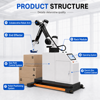 Mesin Palletizing Lengan Robot Fleksibel Presisi Tinggi Beban Berat 30kg untuk Penanganan Material yang Aman dan Efisien