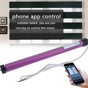 الحدائق الذكية المنزلية المزدوج الحاجب اللفاف المحرك تويا واي فاي التحكم عن بعد صعودا وهبوطا وقف الأسطوانة مصراع أنبوبي المحرك - Product Image 1