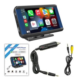 <span class=keywords><strong>7</strong></span> pouces multimédia Mp5 Portable Carplay Version 5.0 autoradio stéréo avec lecteur Dvd de voiture à écran tactile CarPlay sans fil - Product Image 2