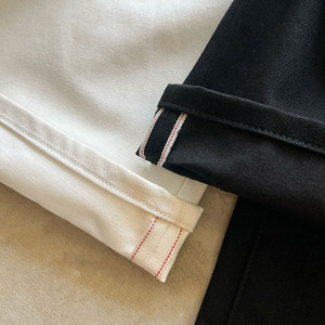 Pantaloni Oversize Stile Stivale Retrò su Misura, Pantaloni da <span class=keywords><strong>Uomo</strong></span> in Stile Giapponese Selvedge di Alta Qualità, <span class=keywords><strong>Taglie</strong></span> <span class=keywords><strong>Forti</strong></span> - Product Image 3