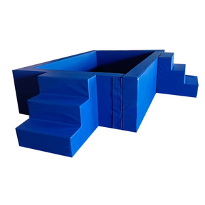 Valla de piscina cuadrada suave de acero inoxidable, bolas de juego para niños, accesorio de entretenimiento de educación temprana para padres, niños, Paraíso - Product Image 6