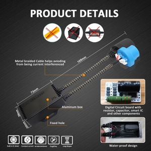 9004 9007 Led Đèn Pha Decoder chống Flash lỗi miễn phí Decoder canceller H1 H3 H4 H7 - Product Image 5