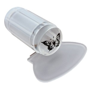 Nouveau <span class=keywords><strong>tampon</strong></span> à ongles en <span class=keywords><strong>silicone</strong></span> <span class=keywords><strong>transparent</strong></span> avec manche violet, design entièrement <span class=keywords><strong>transparent</strong></span> pour <span class=keywords><strong>nail</strong></span> <span class=keywords><strong>art</strong></span> - Product Image 4