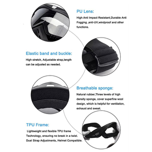 Lunettes de soleil de sport moto 2026 de haute qualité, verres polarisés anti-buée, masques de motocross, lunettes de sécurité moto <span class=keywords><strong>pour</strong></span> hommes, logo personnalisé - Product Image 5