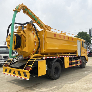 Prix de la machine de nettoyage motorisée Dongfeng à moteur diesel haute pression pour égouts, 4x2, avec citerne en acier au carbone de 10 000 litres - Product Image 6