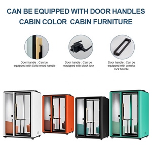 Cabine téléphonique insonorisée portable et amovible pour bureau à domicile - Product Image 5