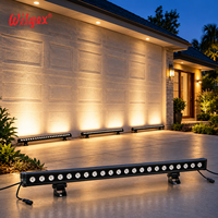 Projecteur mural LED haute luminosité 72W RGBW DMX512 IP65 étanche pour façade de bâtiment