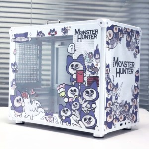 Caja <span class=keywords><strong>de</strong></span> computadora portátil 240/ITX, soporte <span class=keywords><strong>de</strong></span> refrigeración por agua, vidrio templado lateral transparente, <span class=keywords><strong>torre</strong></span> <span class=keywords><strong>de</strong></span> PC <span class=keywords><strong>pequeña</strong></span> - Product Image 4