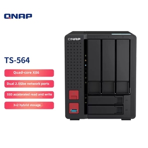 <strong>QNAP</strong> Ts-564 Quad-core 2.9GHZ 8G and 5 Bay 2.5Gbe Nas <strong>Storage</strong> <strong>Server</strong> - Product Image 3