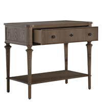 Table de chevet moderne en bois de chêne massif avec 1 tiroir, armoire de rangement, meuble de chambre à coucher