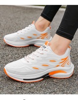 Chaussures de marche et de course respirantes en maille légère et amortie, antidérapantes, à lacets pour hommes - Toutes saisons - Nouveauté 2026