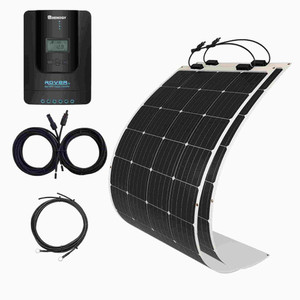 Kit Solar Flexible Bifacial Axos ALPHA 1 de 350 Vatios MWT con Celdas de Tipo N con 98% de Eficiencia ISO para - Product Image 2