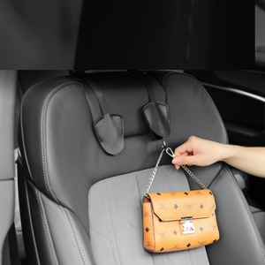 ตะขอเกี่ยวหนังรถยนต์แบบซ่อน Boshiho ที่ปรับแต่งได้สำหรับที่แขวนของในรถยนต์ - Product Image 5