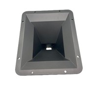 Haute qualité professionnel Line Array Horn 240*195 haut-parleur avec cuivre Slogan Horn plastique Audio ICs accessoires