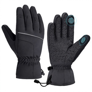 Gants d'entraînement de ski, gants d'hiver antidérapants et imperméables pour le cyclisme, pour adultes, en velours, chauds, compatibles avec les écrans tactiles, équipement de sport pour moto - Product Image 4