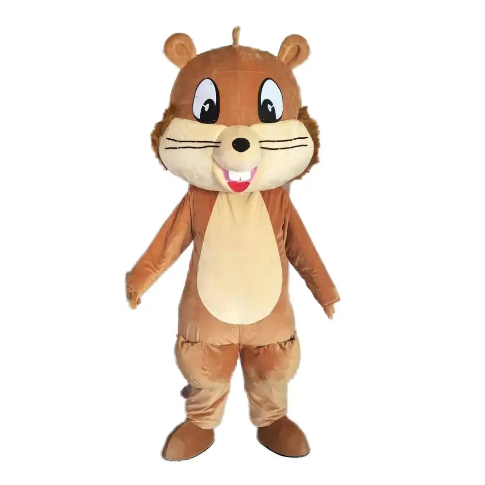 Usine Offre Spéciale Conception Personnalisée Mascotte adulte taille écureuil Costume de mascotte de caractère à vendre