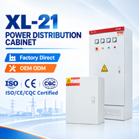 Armoire de commande électrique XL-21 avec câblage personnalisé, boîtier d'alimentation basse tension d'usine pour systèmes d'automatisation industrielle