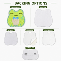 Patchs brodés personnalisés en gros avec motifs animaux – Créez vos motifs, appliqués thermocollants pour vêtements d'enfants, sacs à dos, logos