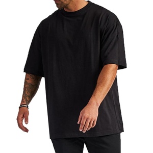 Customized Vintage Men's Oversized Acid Wash T-Shirt Quick Dry High Quality 100% Cotton with High <b>Weight</b> T-shirt - Product Image 2