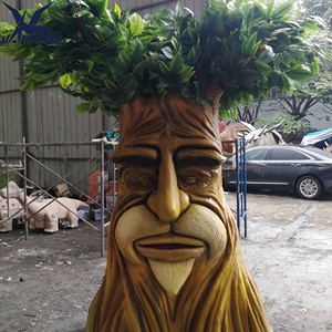 Arbre animatronique interactif parlant, modèle de plante artificielle animée pour la décoration de parcs à thème et de fêtes - Product Image 4