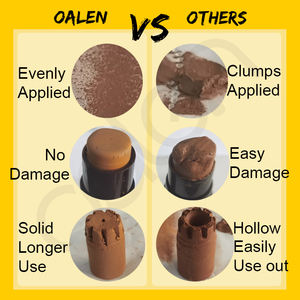 Meilleure vente label privé 4 couleurs disponibles perruque noeud guérisseur correcteur avec brosse pas de blanchiment des cheveux dentelle teinte stylo bâton - Product Image 3