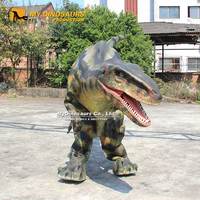 Costume de dinosaure réaliste Velociraptor à pattes cachées pour adultes, My Dino DC040, Halloween