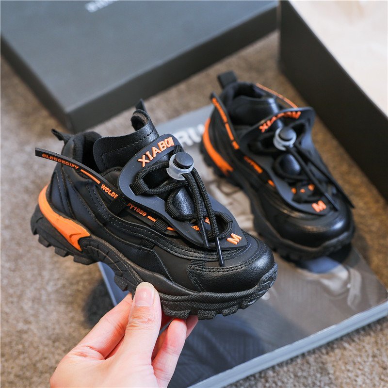 Зимние кроссовки для маленьких девочек; Детские повседневные кроссовки без застежки; Легкие кроссовки; Спортивная обувь для детей