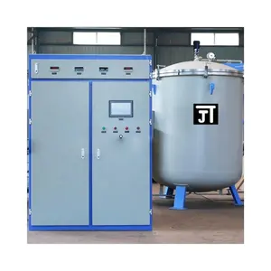 2800c PLC control induction heat dissipation solution thin graphite film graphitization furnace price