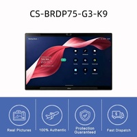 Cisco Switch Catalyst CS-BRDP75-G3-K9 4K Collaboration Board 75 4K UHD Écran tactile LCD Double caméra 48MP Webex + Microsoft Teams Rooms